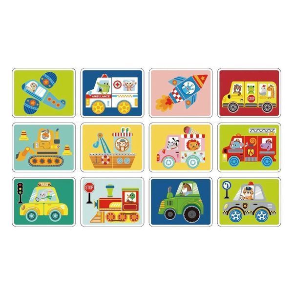 Магнітна гра &laquo;Транспорт&raquo; від Tooky Toy TF618 фото