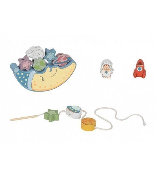 Шнурівка-балансир 2в1 "Космос" від Tooky Toy TP069 фото