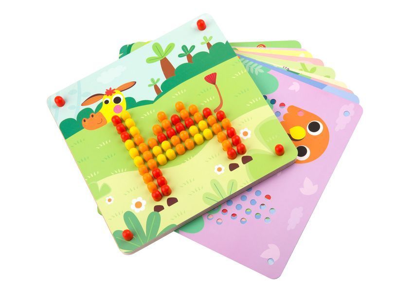 Детская мозаика с мелкими элементами Tooky Toy TL002 фото